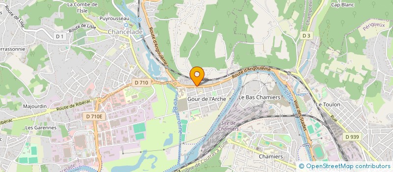 localisation de l'entreprise MONSIEUR HUBERT MENIQUE à PERIGUEUX