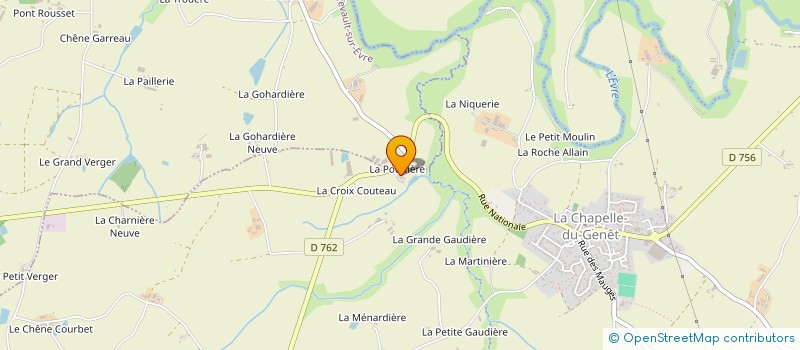 localisation de l'entreprise MONSIEUR HUBERT MERAND à SEVREMOINE