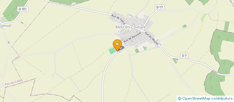 localisation de l'entreprise MONSIEUR HUBERT MEUGNIER  NEUVILLE-BOURJONVAL