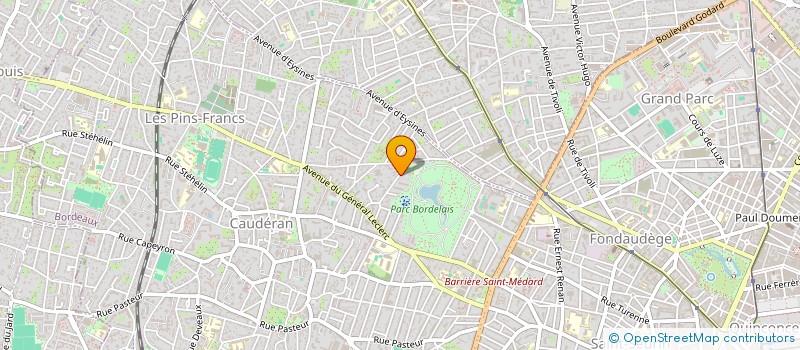 localisation de l'entreprise MONSIEUR HUBERT MEYER  BORDEAUX