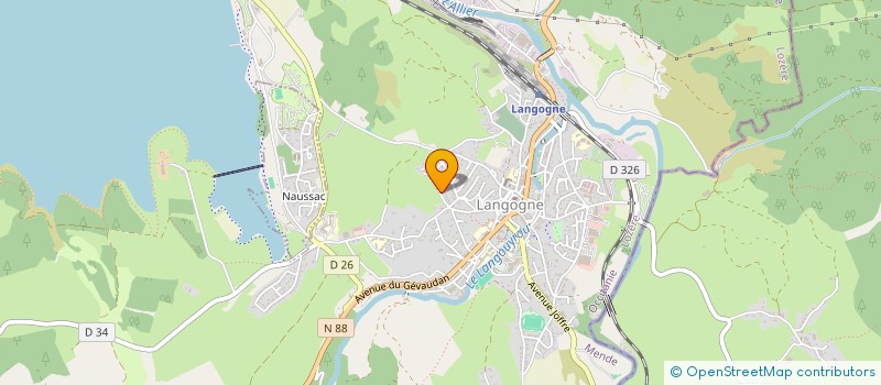 localisation de l'entreprise MONSIEUR HUBERT MOUNIER DE VEROT  ROCLES