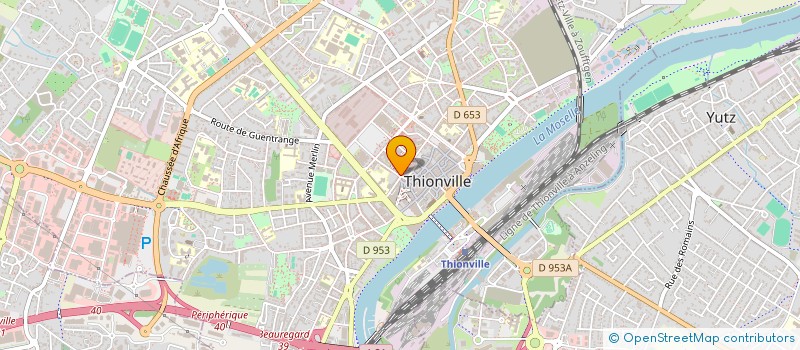 localisation de l'entreprise MONSIEUR HUBERT MUBAKE à THIONVILLE