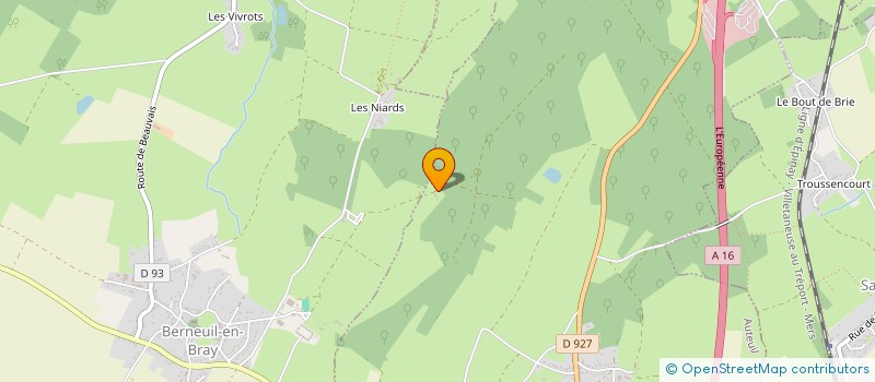 localisation de l'entreprise MONSIEUR HUBERT NACHURY  AUTEUIL