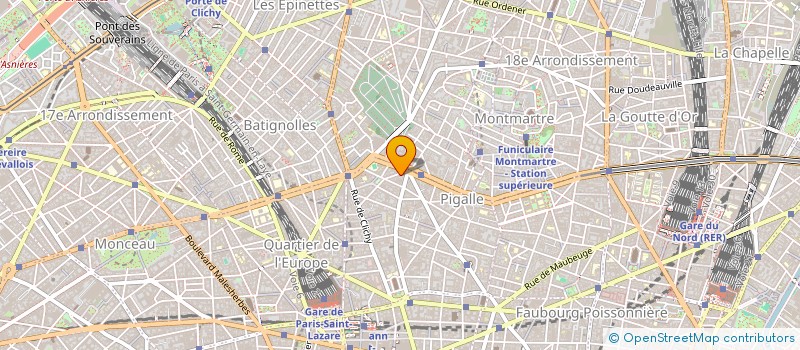 localisation de l'entreprise MONSIEUR HUBERT NICANOR  PARIS