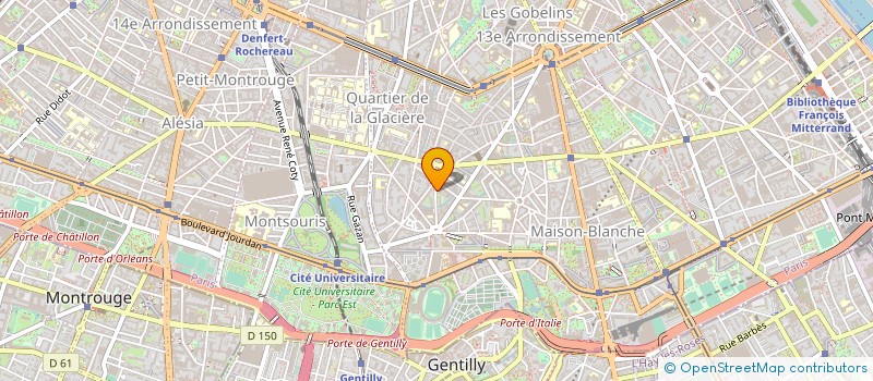 localisation de l'entreprise MONSIEUR HUBERT NJIO  PARIS