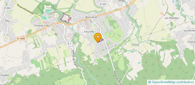 localisation de l'entreprise MONSIEUR HUBERT ORSAT  BALLAISON