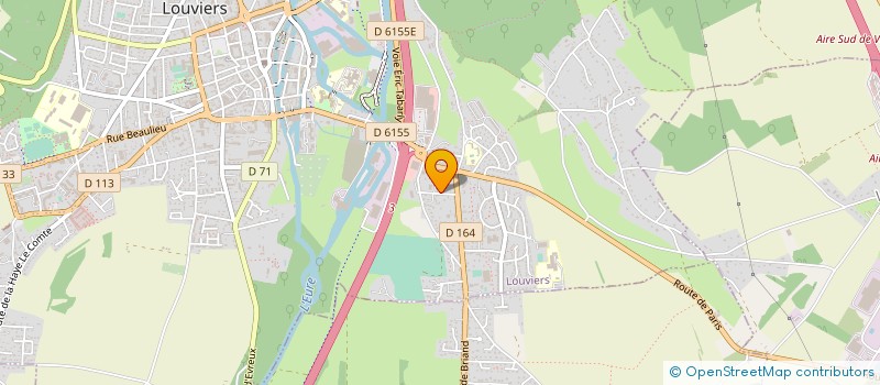 localisation de l'entreprise MONSIEUR HUBERT OSMONT à LOUVIERS