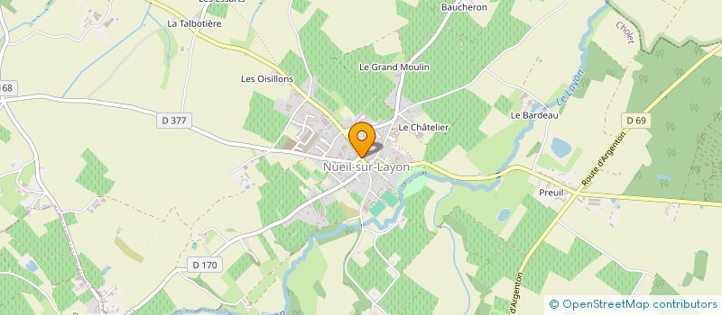 localisation de l'entreprise MONSIEUR HUBERT OUEDRAOGO à LYS-HAUT-LAYON