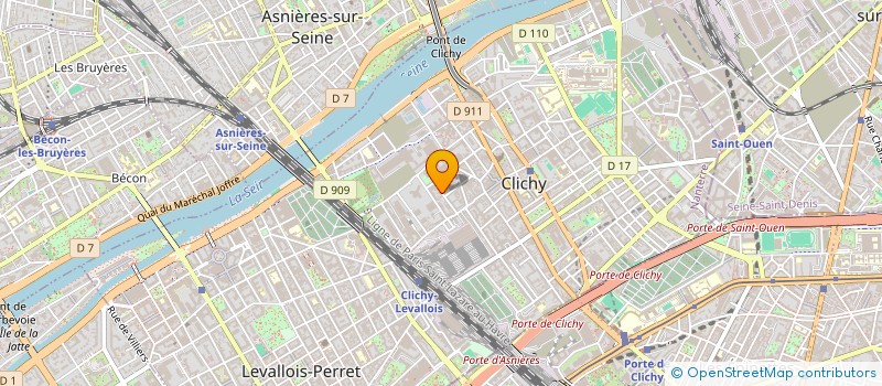 localisation de l'entreprise MONSIEUR HUBERT PATAS D ILLIERS à CLICHY
