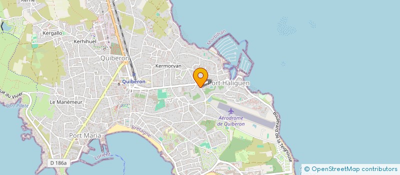 localisation de l'entreprise MONSIEUR HUBERT PATINEC à QUIBERON