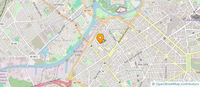 localisation de l'entreprise MONSIEUR HUBERT PEIGNOT à LILLE