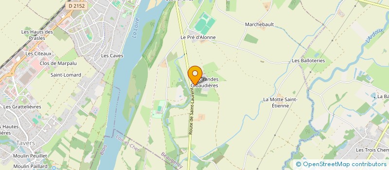 localisation de l'entreprise MONSIEUR HUBERT PELLETIER à BEAUGENCY