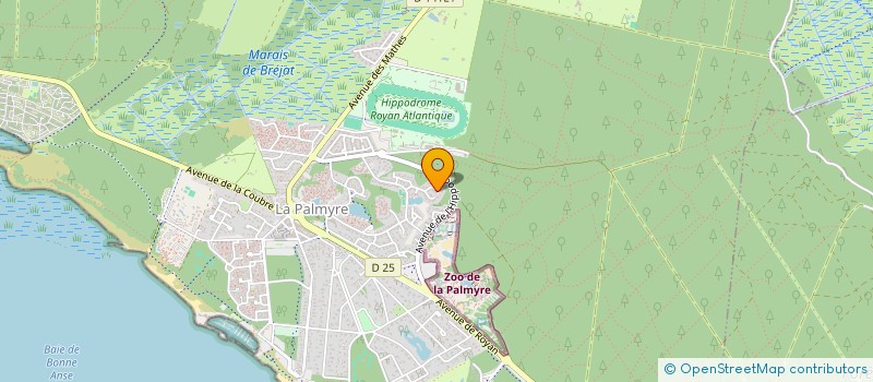 localisation de l'entreprise MONSIEUR HUBERT PERRING  LES MATHES