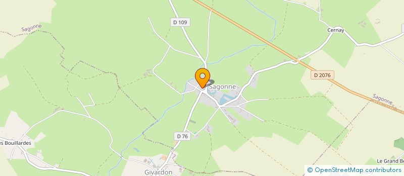 localisation de l'entreprise MONSIEUR HUBERT PERROT  GROSSOUVRE