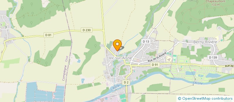 localisation de l'entreprise MONSIEUR HUBERT PETIT  SAINT-CHRISTOPHE-A-BERRY