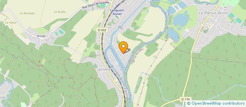 localisation de l'entreprise MONSIEUR HUBERT PIETERS  LONGUEIL-ANNEL