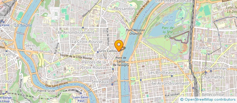 localisation de l'entreprise MONSIEUR HUBERT PINON à LYON