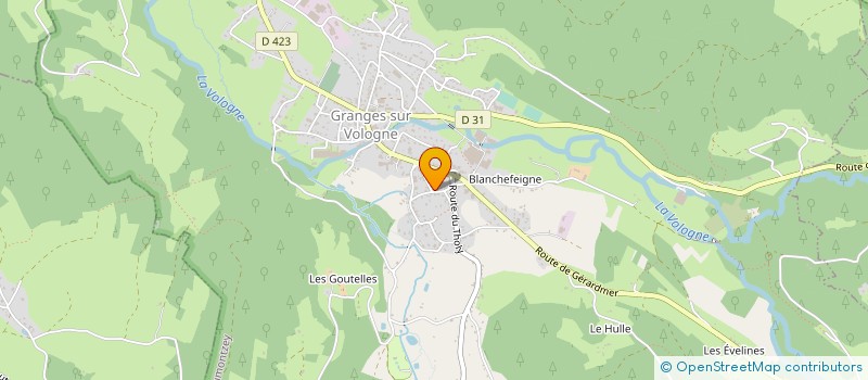 localisation de l'entreprise MONSIEUR HUBERT POIRAT à JUSSARUPT