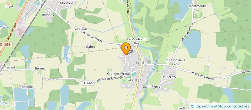 localisation de l'entreprise MONSIEUR HUBERT PONCET à MARLIEUX