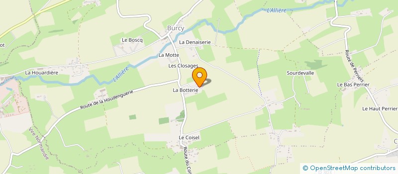 localisation de l'entreprise MONSIEUR HUBERT POUPION  VALDALLIERE