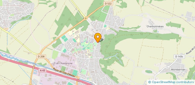 localisation de l'entreprise MONSIEUR HUBERT PROST  BOURGOIN-JALLIEU