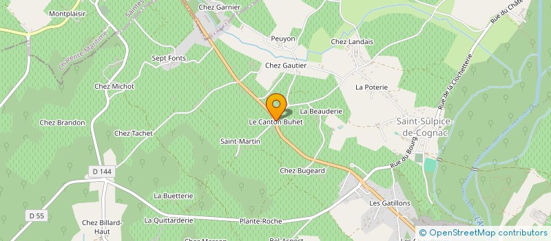 localisation de l'entreprise MONSIEUR HUBERT RAFFAUD à VAL-DE-COGNAC