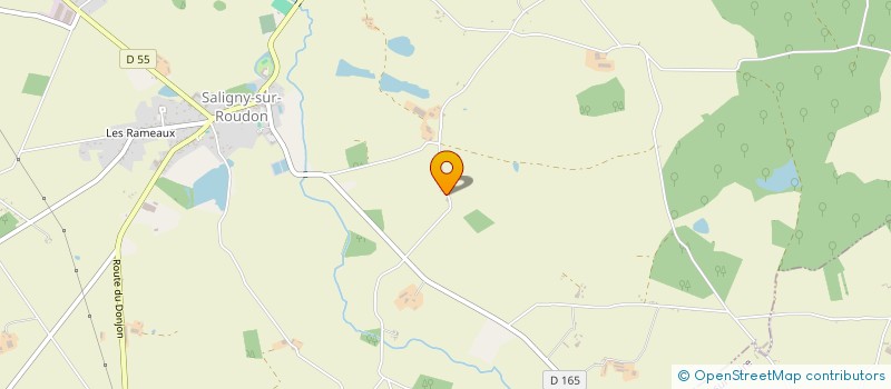 localisation de l'entreprise MONSIEUR HUBERT REIGNEAUD  MONETAY-SUR-LOIRE