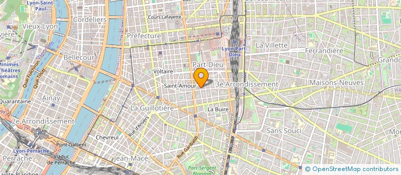 localisation de l'entreprise MONSIEUR HUBERT RICHARD  LYON