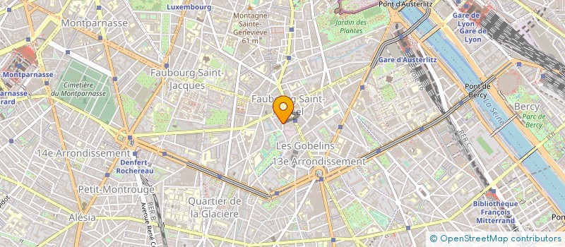 localisation de l'entreprise MONSIEUR HUBERT RIO  PARIS