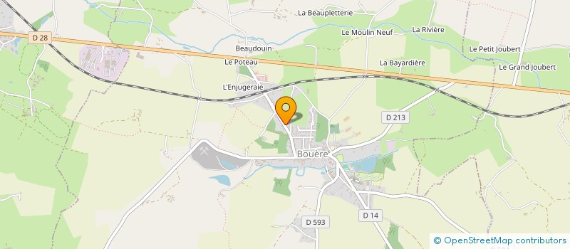 localisation de l'entreprise MONSIEUR HUBERT ROLET  BOUERE