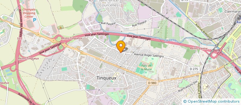 localisation de l'entreprise MONSIEUR HUBERT ROUCHY  TINQUEUX