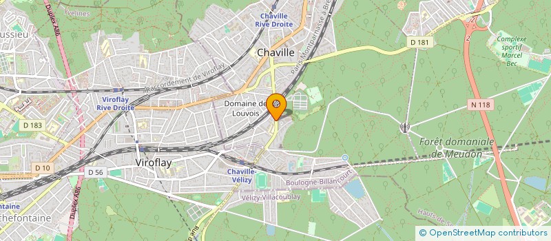 localisation de l'entreprise MONSIEUR HUBERT ROUMAT à CHAVILLE