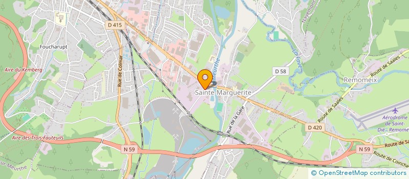 localisation de l'entreprise MONSIEUR HUBERT ROZE  NAYEMONT-LES-FOSSES