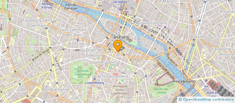 localisation de l'entreprise MONSIEUR HUBERT SAADA à PARIS