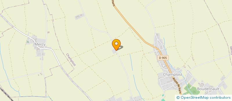 localisation de l'entreprise MONSIEUR HUBERT SALLARD  BRIENON SUR ARMANCON