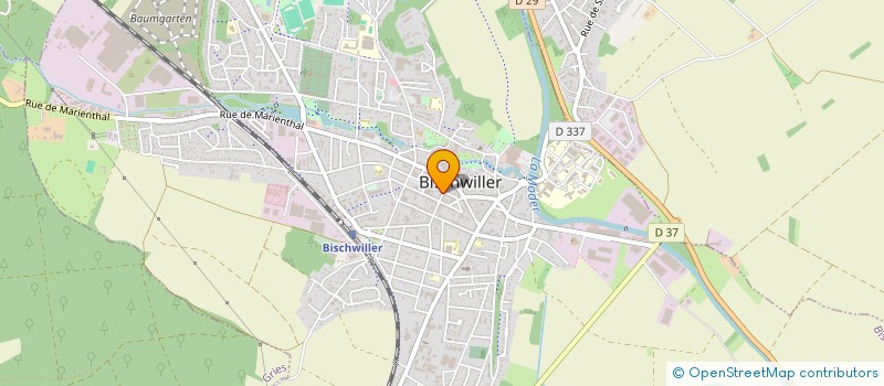 localisation de l'entreprise MONSIEUR HUBERT SCHLADENHAUFEN à BISCHWILLER