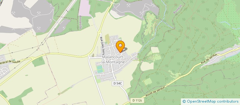 localisation de l'entreprise MONSIEUR HUBERT SCHMITT  AMNEVILLE