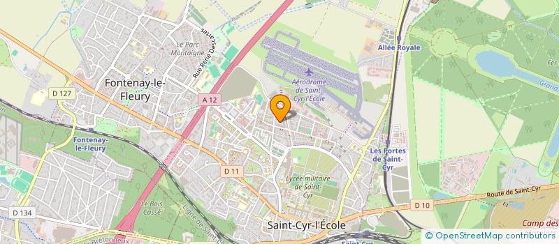 localisation de l'entreprise MONSIEUR HUBERT SCHYNS  SAINT-CYR-L'ECOLE