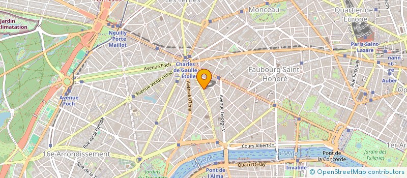 localisation de l'entreprise MONSIEUR HUBERT SEGAIN  PARIS