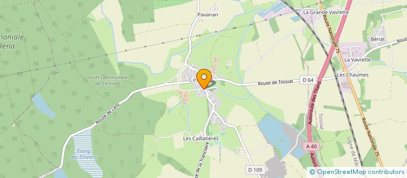 localisation de l'entreprise MONSIEUR HUBERT SEGUIN à LA CHAPELLE-DU-CHATELARD