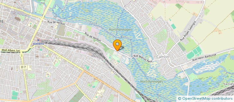 localisation de l'entreprise MONSIEUR HUBERT SERGEANT à AMIENS