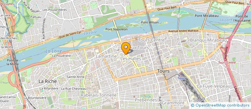 localisation de l'entreprise MONSIEUR HUBERT SERGENT à TOURS