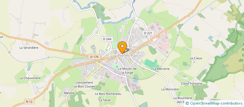localisation de l'entreprise MONSIEUR HUBERT SEURIN à PRE-EN-PAIL-SAINT-SAMSON