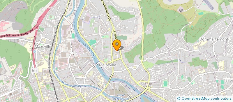 localisation de l'entreprise MONSIEUR HUBERT SIMON  MALZEVILLE