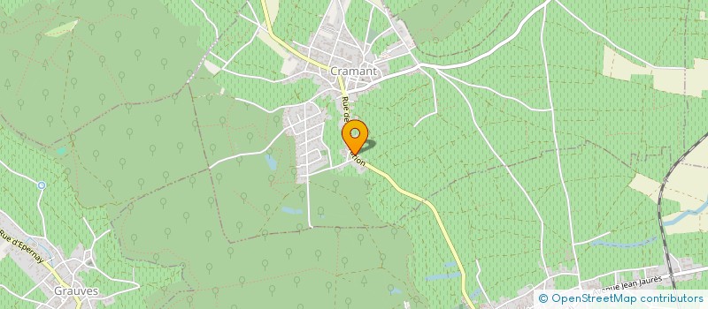 localisation de l'entreprise MONSIEUR HUBERT SOREAU à CRAMANT