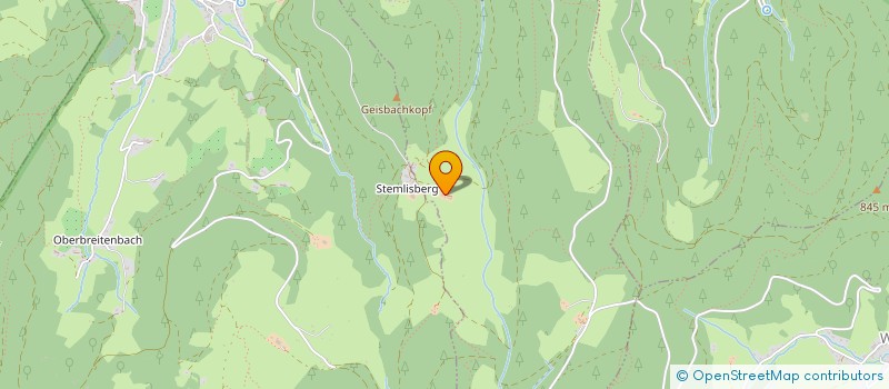 localisation de l'entreprise MONSIEUR HUBERT SPENLE  LUTTENBACH-PRES-MUNSTER