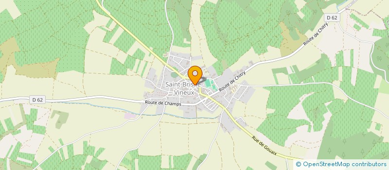 localisation de l'entreprise MONSIEUR HUBERT TABIT  SAINT-BRIS-LE-VINEUX