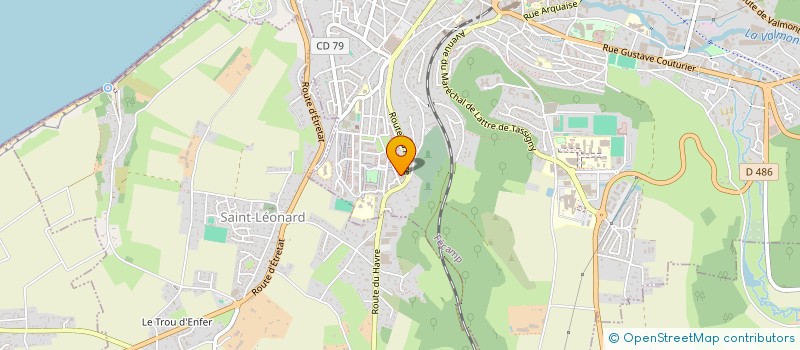 localisation de l'entreprise MONSIEUR HUBERT TILLIEZ  FROBERVILLE