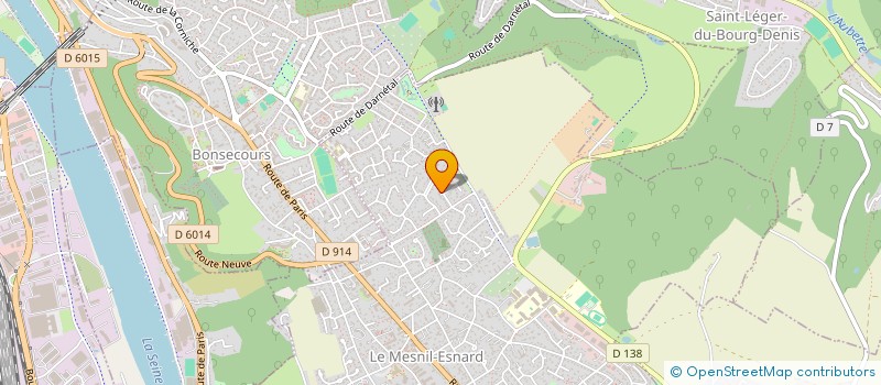 localisation de l'entreprise MONSIEUR HUBERT TURQUAN à LE MESNIL-ESNARD