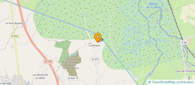 localisation de l'entreprise MONSIEUR HUBERT VALLEY  SAINT-FROMOND